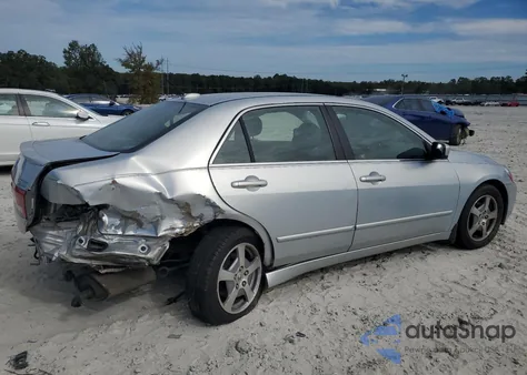 2005 Honda Accord Hybrid z USA, uszkodzony, nr VIN JHMCN36535C016104